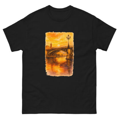 Camiseta Unisex Atardecer en Triana - Imagen 8