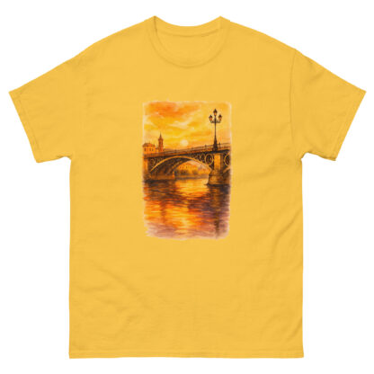 Camiseta Unisex Atardecer en Triana - Imagen 11