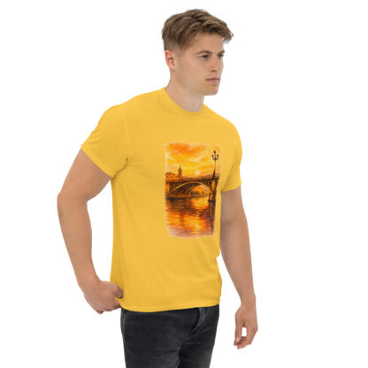Camiseta Unisex Atardecer en Triana - Imagen 2