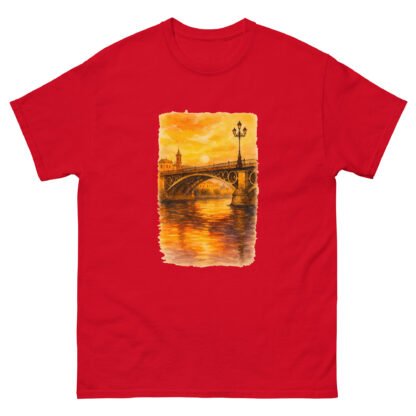 Camiseta Unisex Atardecer en Triana - Imagen 9