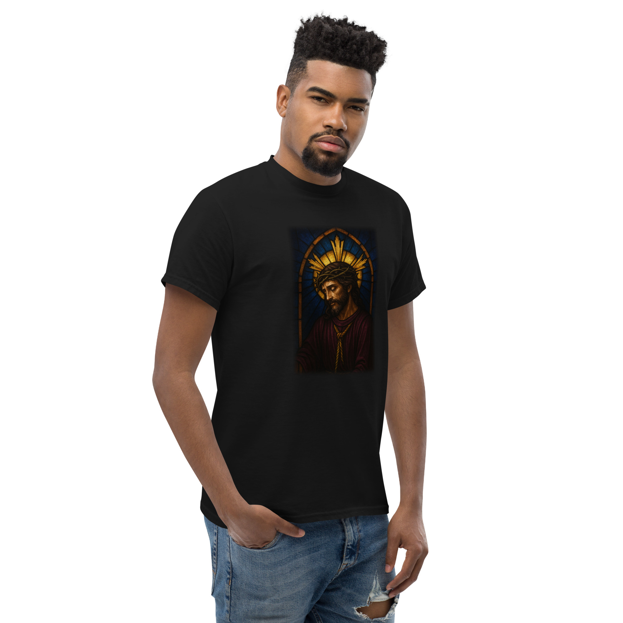 Camiseta Unisex Vidriera Gran Poder - Imagen 4