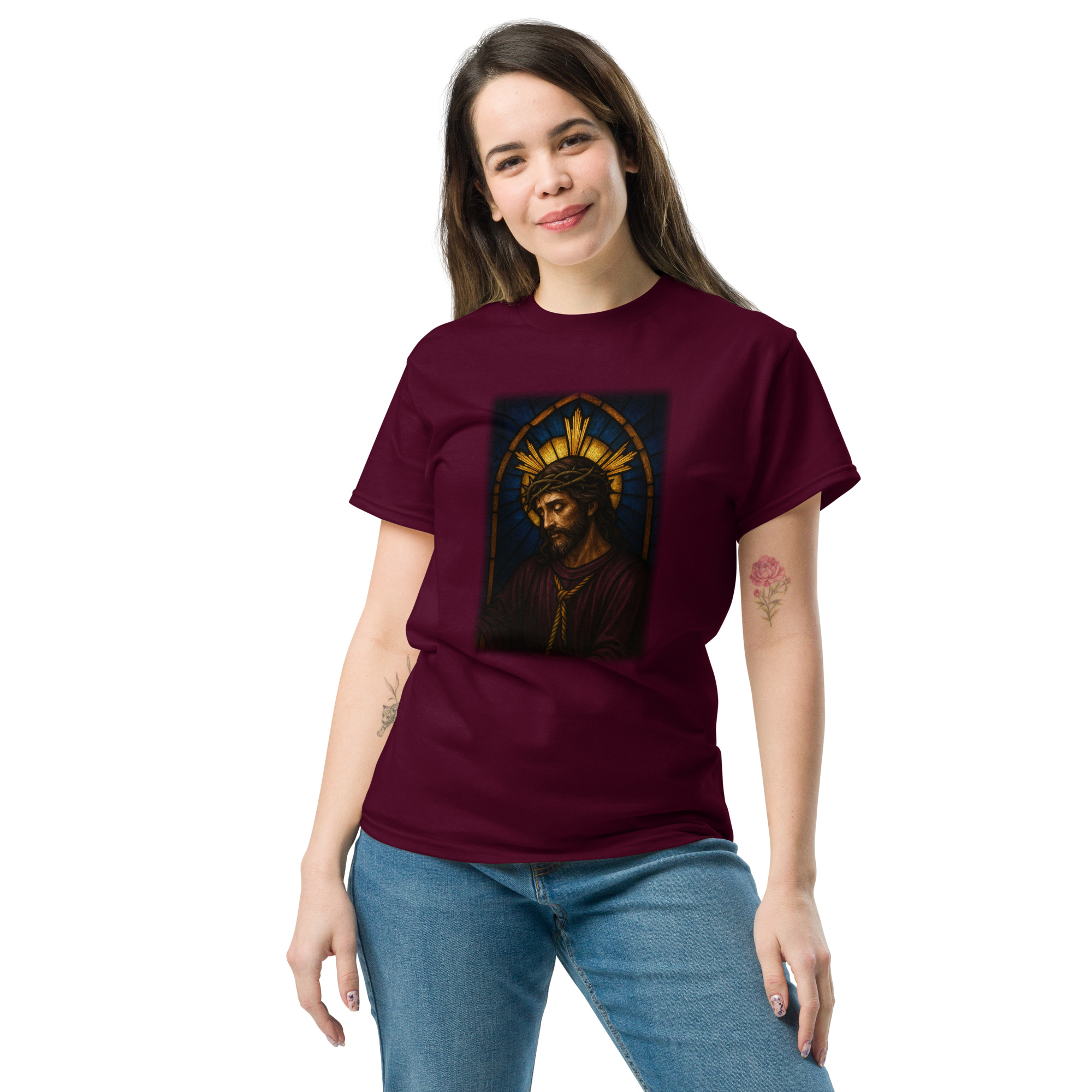 Camiseta Unisex Vidriera Gran Poder - Imagen 3