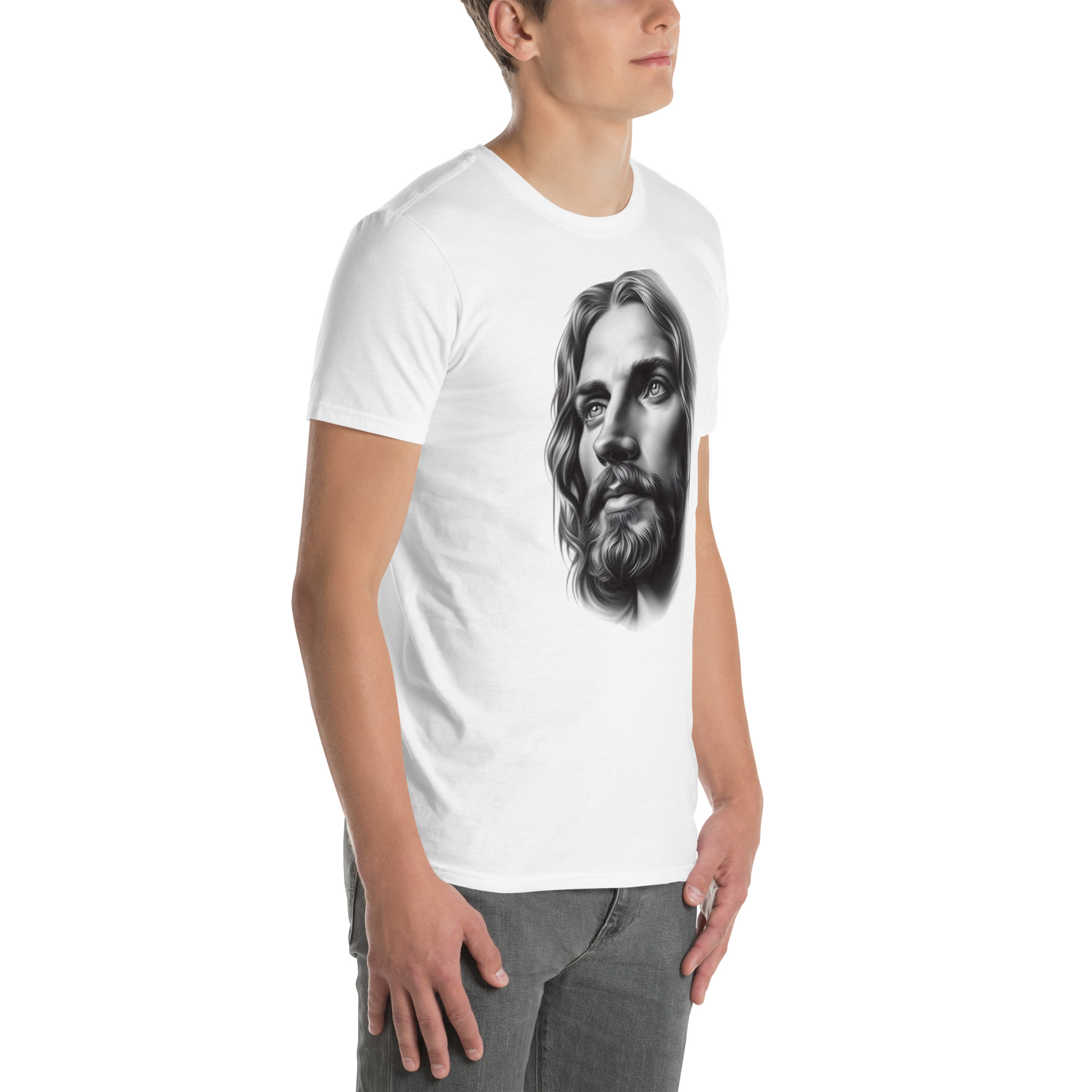 Camiseta Unisex El Rostro de Cristo - Imagen 6