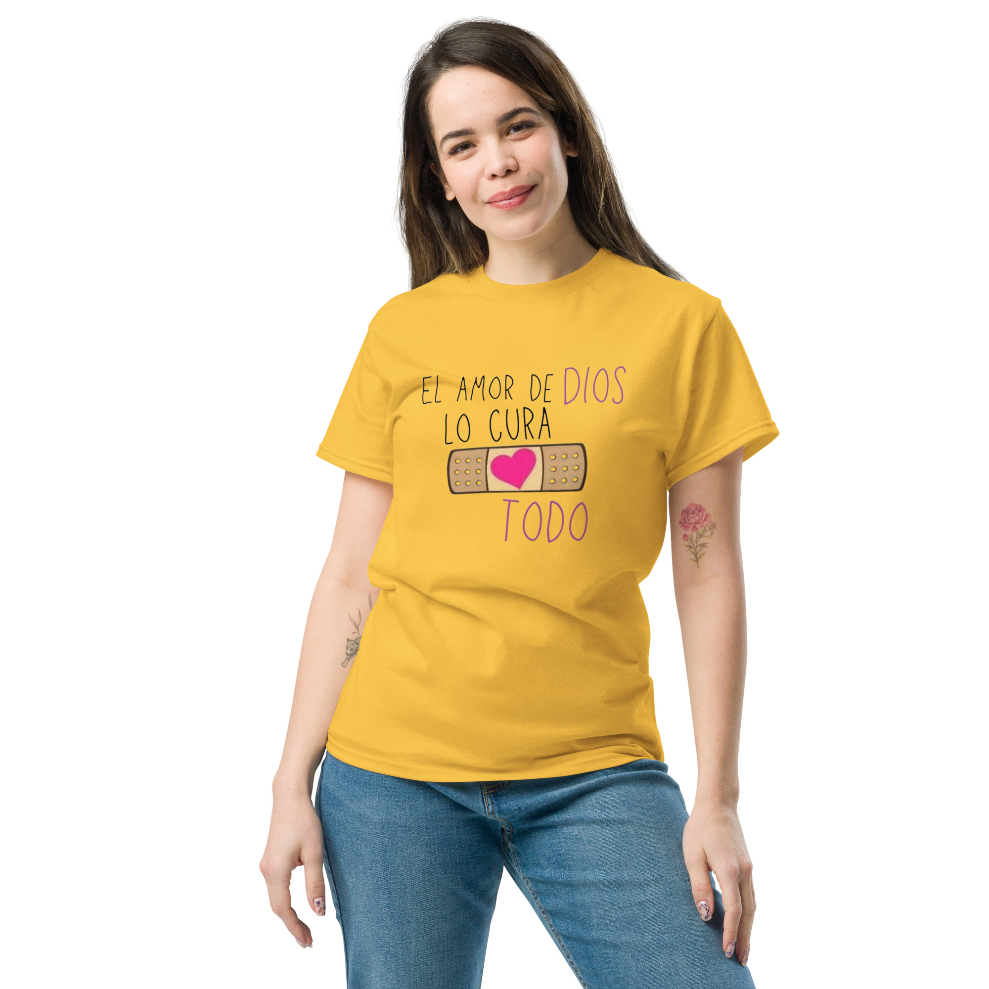 Camiseta Unisex El Amor de Dios - Imagen 7