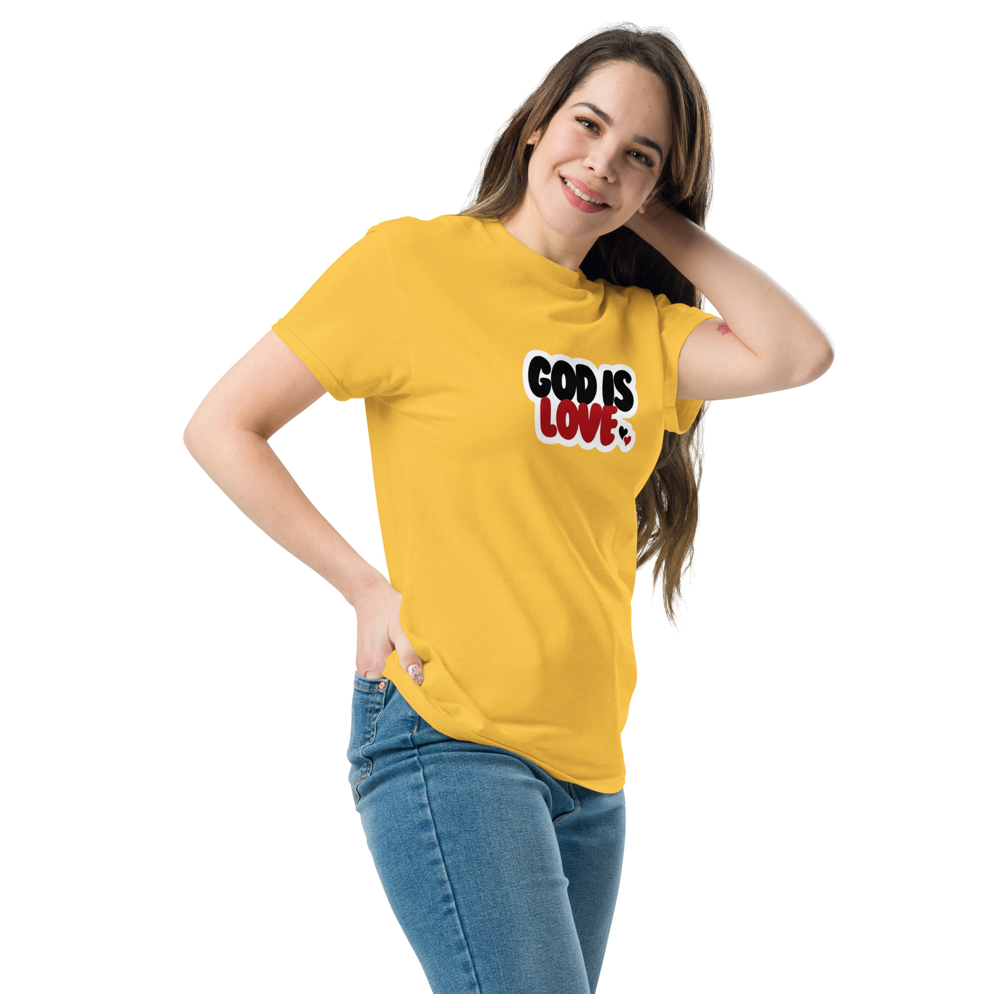 Camiseta Unisex God is Love - Imagen 6