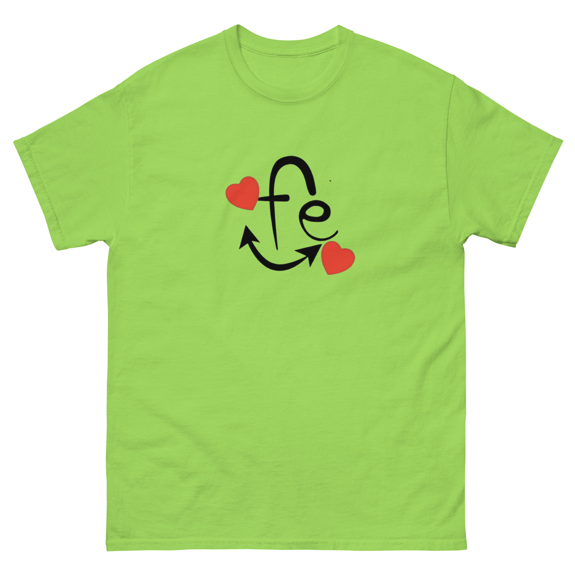 Camiseta Unisex Fe, Ancla y Corazones - Imagen 13