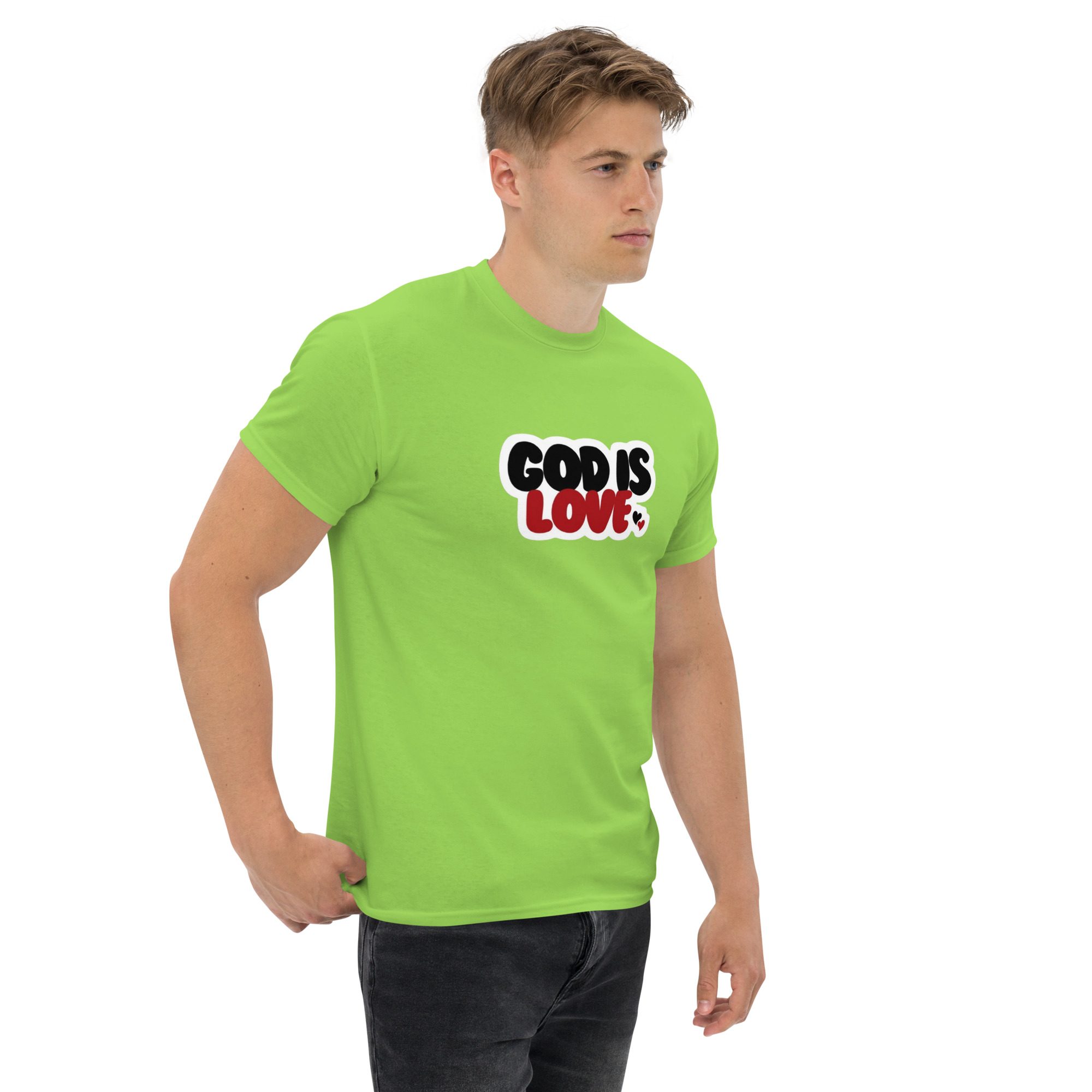 Camiseta Unisex God is Love - Imagen 4