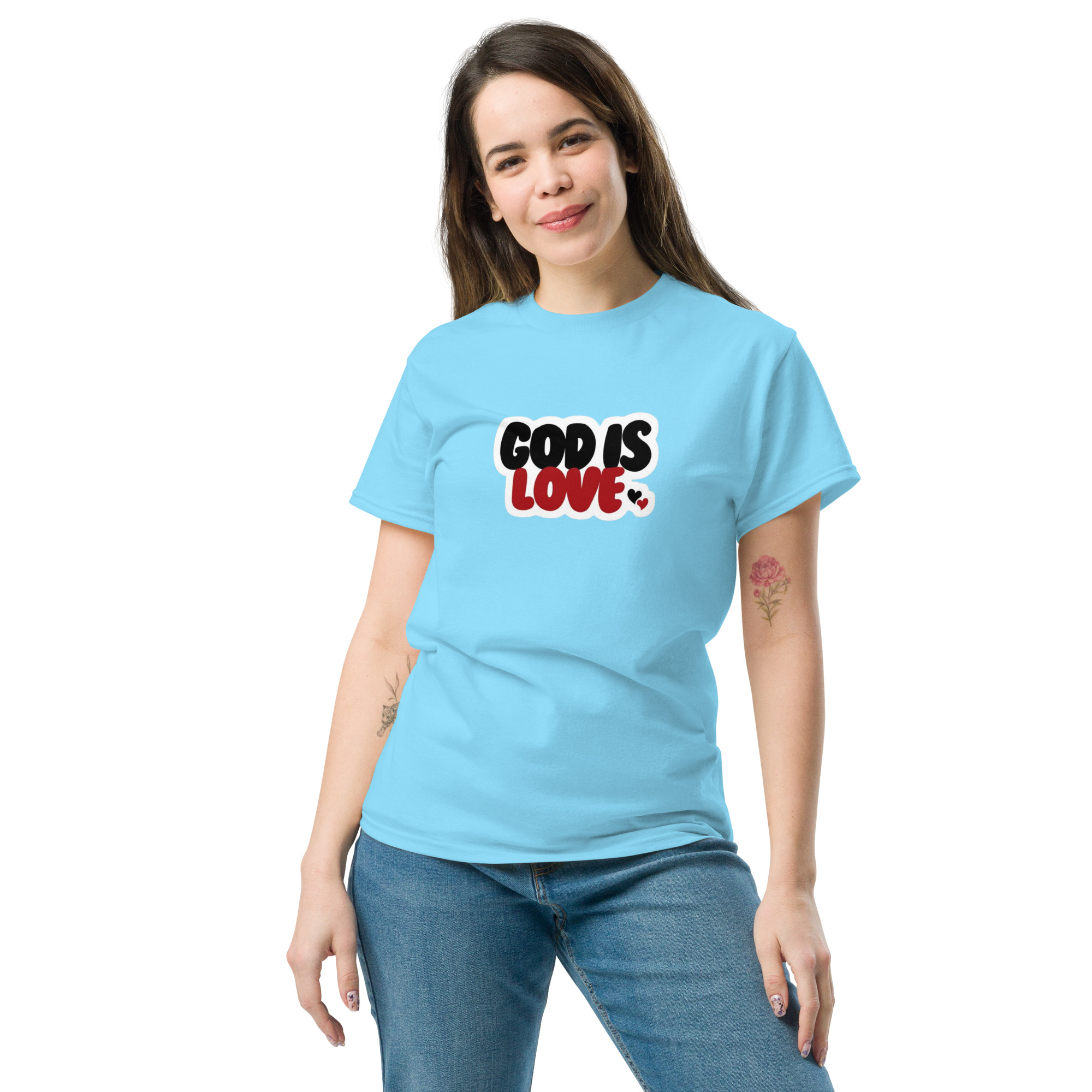 Camiseta Unisex God is Love - Imagen 9