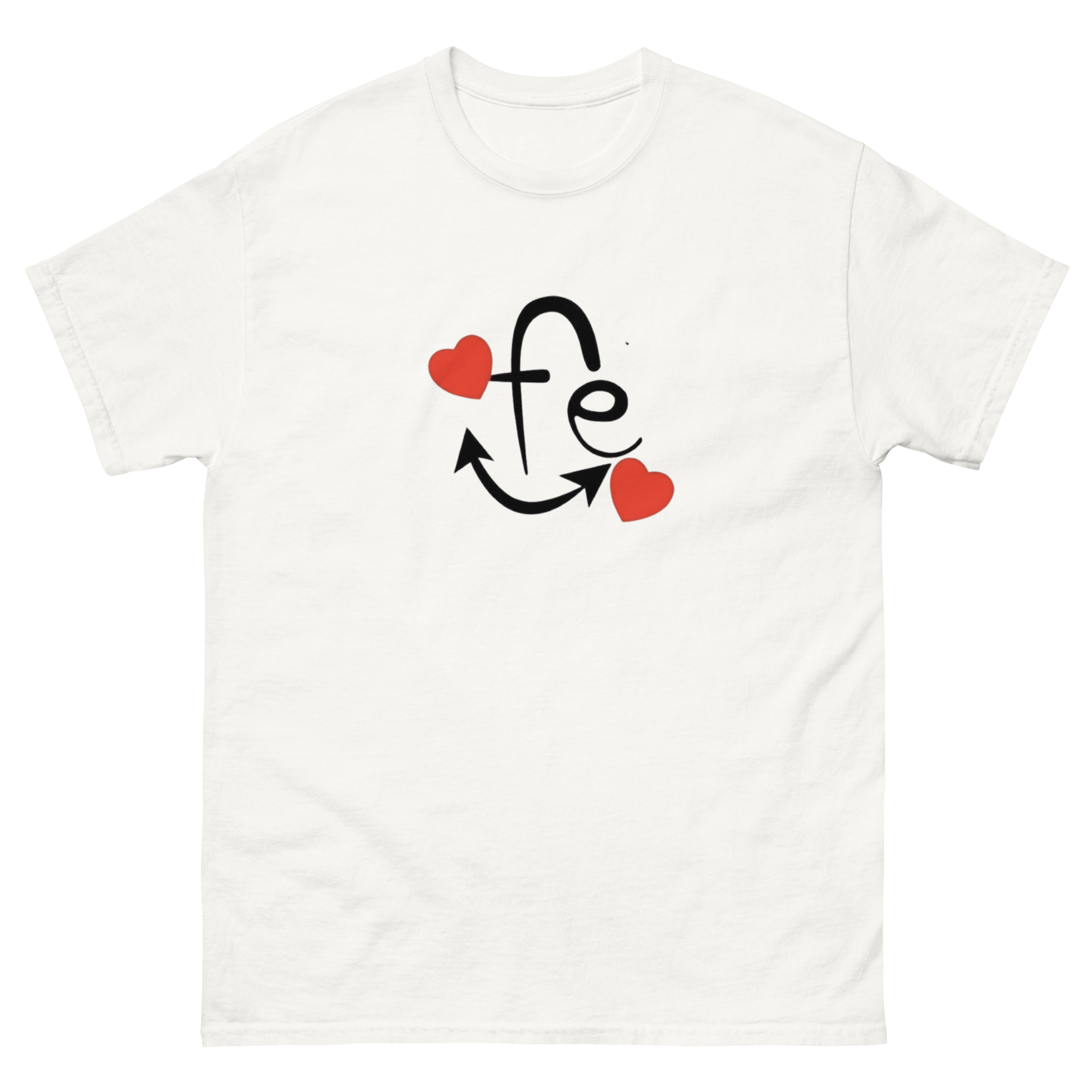Camiseta Unisex Fe, Ancla y Corazones - Imagen 15