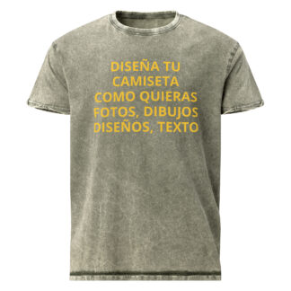 Diseña tu Camiseta Vaquera Unisex