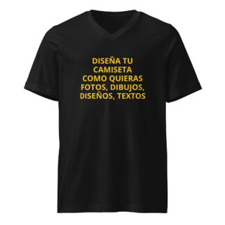 Diseña tu Camiseta Unisex Cuello de Pico