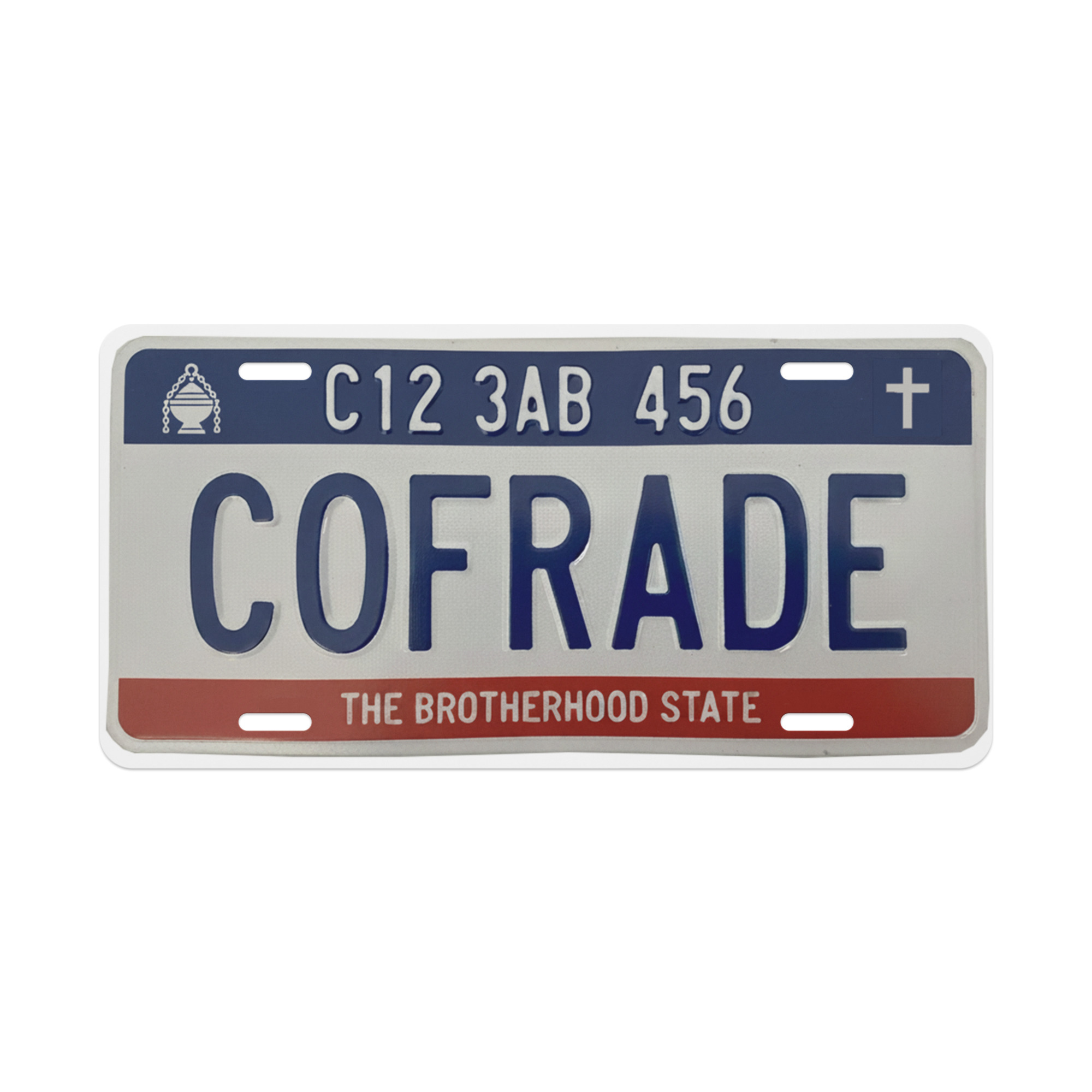 Matrícula Decorativa"COFRADE"