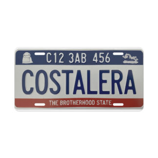 Matrícula Decorativa "COSTALERA"