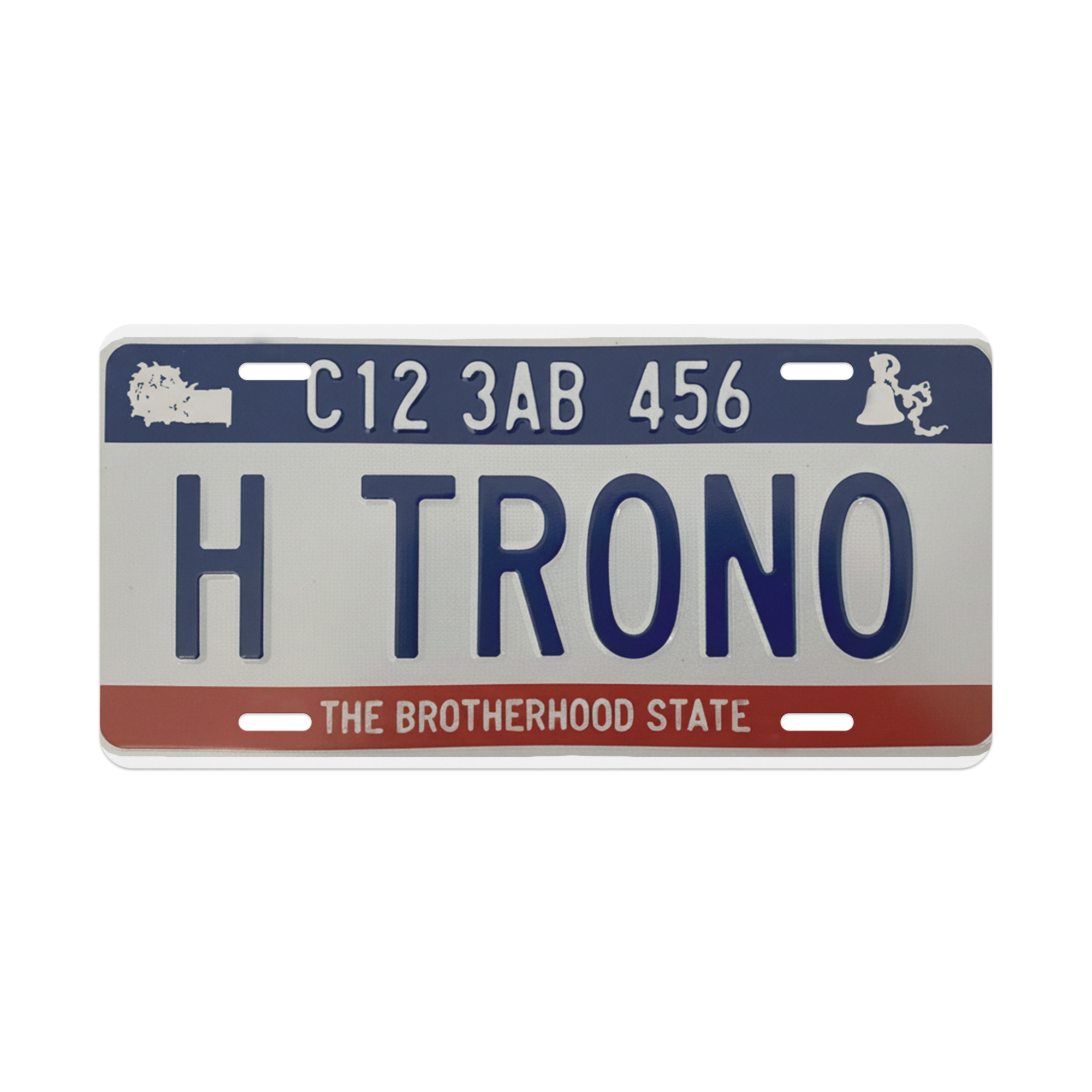 Matrícula Decorativa "H TRONO"