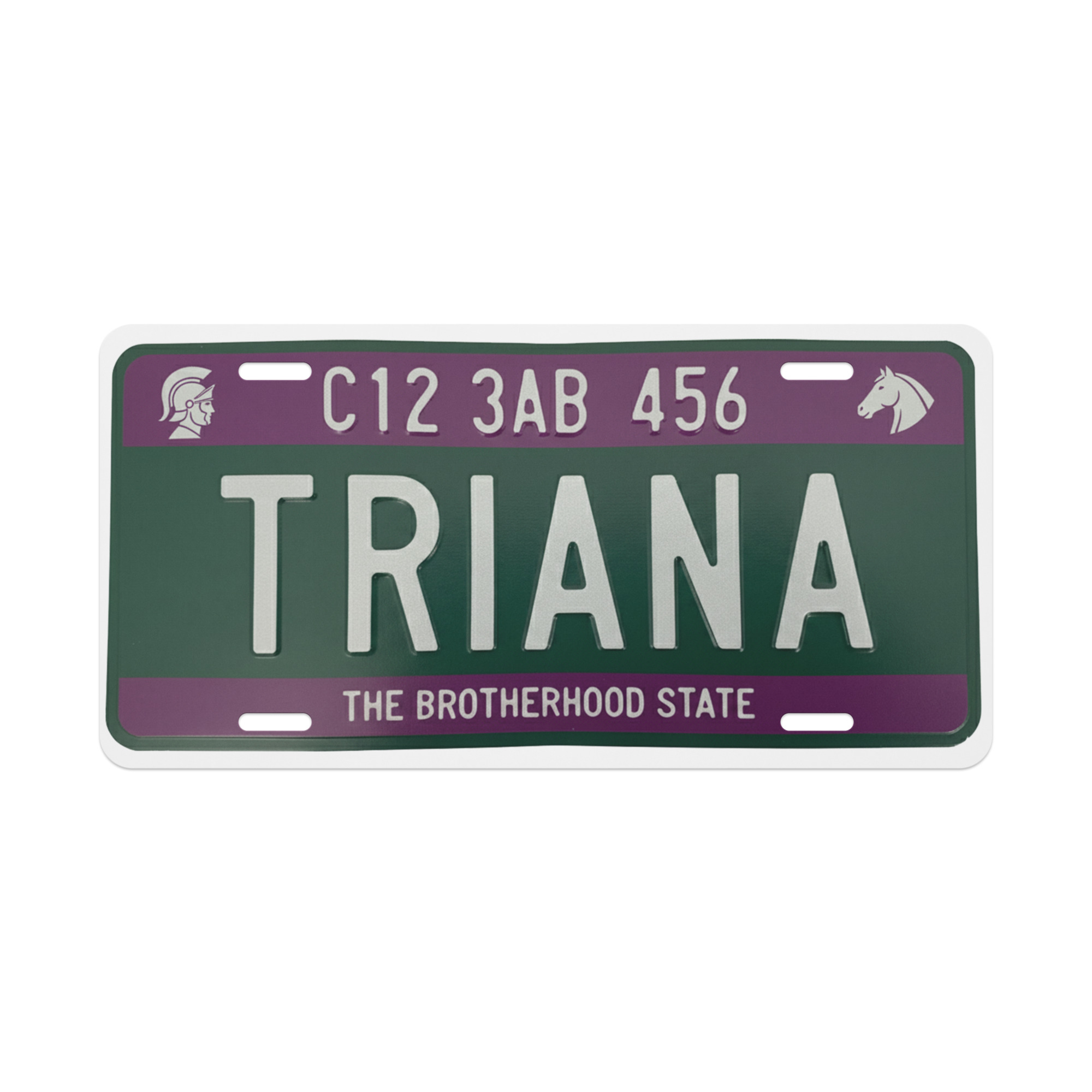 Matrícula Decorativa "TRIANA"